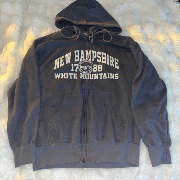 blue zip up - Picture 1 of 3